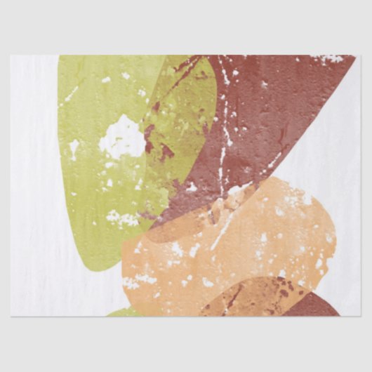 Abstracte sponge tissuepapier (Voorkant)