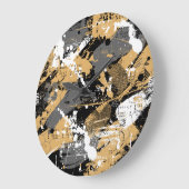 Abstracte sport, graffiti stijl grote klok (Hoek)