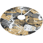 Abstracte sport, graffiti stijl kerstboom rok (Gekanteld)