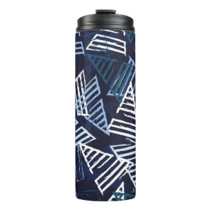 Abstracte sport naadloos. Creatieve sport vi Thermosbeker