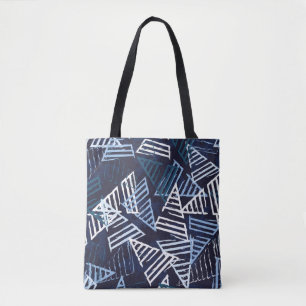 Abstracte sport naadloos. Creatieve sport vi Tote Bag