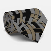 Abstracte sportknoop stropdas (Opgerold)