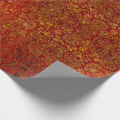 Abstracte sprankelende mooie gewaagde barnsteen sa cadeaupapier (Hoek)