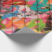 Abstracte Spray Paint Texture Background, street, Cadeaupapier (Hoek)