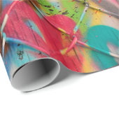 Abstracte Spray Paint Texture Background, street, Cadeaupapier (Rol Hoek)