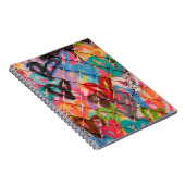 Abstracte Spray Paint Texture Background, street, Notitieboek (Rechterzijde)