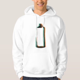 Abstracte Sprayverfblikken Hoodie