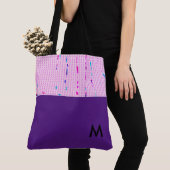 Abstracte sprinkles Canvas tas (Dichtbij)