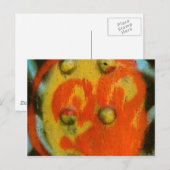 Abstracte spuitverf art. 01 briefkaart (Voorkant / Achterkant)