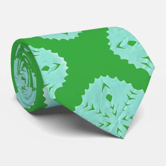 ABSTRACTE SQUARE WYCINANKI STROPDAS (Opgerold)