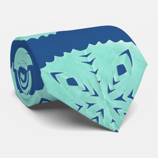 ABSTRACTE SQUARE WYCINANKI STROPDAS (Opgerold)