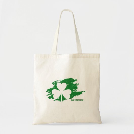 Abstracte St. Patrick's Day Tote Bag (Voorkant)