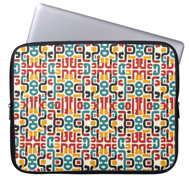 Abstracte stam laptop sleeve (Voorkant)