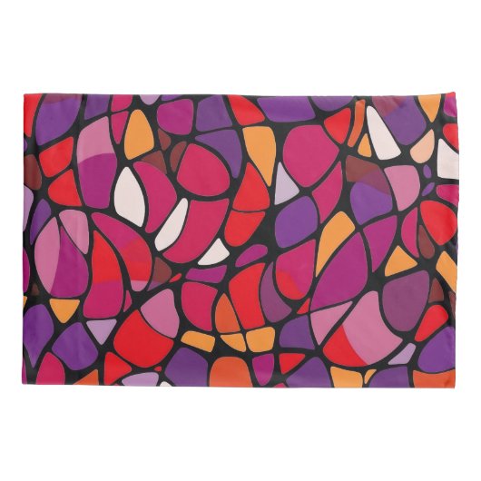 Abstracte standaard enkele Kussensloop (Achterkant)