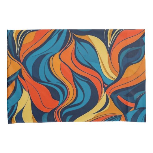 Abstracte standaard paar Kussenslopen (Voorkant-Rechts)