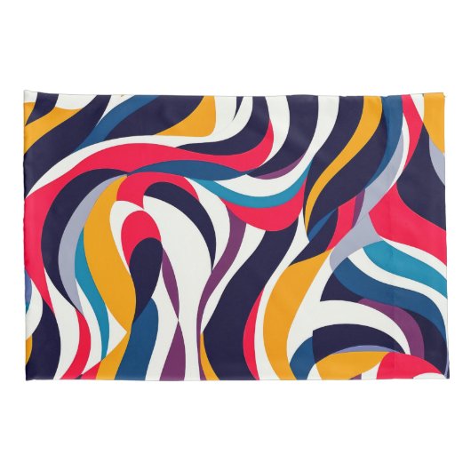 Abstracte standaard paar Kussenslopen (Achterkant-Rechts)