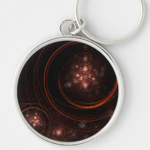 Abstracte standaard sleutelhanger