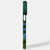 Abstracte Star, glimmende Blauwe Groene Golden Fra Case-Mate iPhone Case (Achterkant / Rechts)