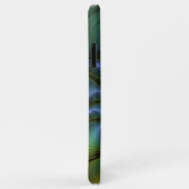 Abstracte Star, glimmende Blauwe Groene Golden Fra Case-Mate iPhone Case (Achterkant/rechts)