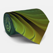 Abstracte Star, glimmende Blauwe Groene Golden Fra Stropdas (Opgerold)