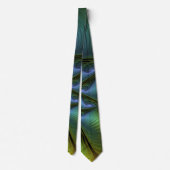 Abstracte Star, glimmende Blauwe Groene Golden Fra Stropdas (Achterkant)