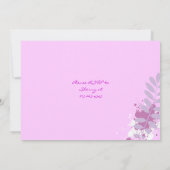 Abstracte Star Jewish Baby Noaming Invitation Hebr Kaart (Achterkant)