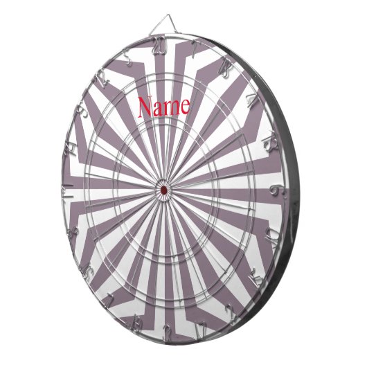 Abstracte Starburst Thunder_Cove Dartbord (Voorkant Rechts)