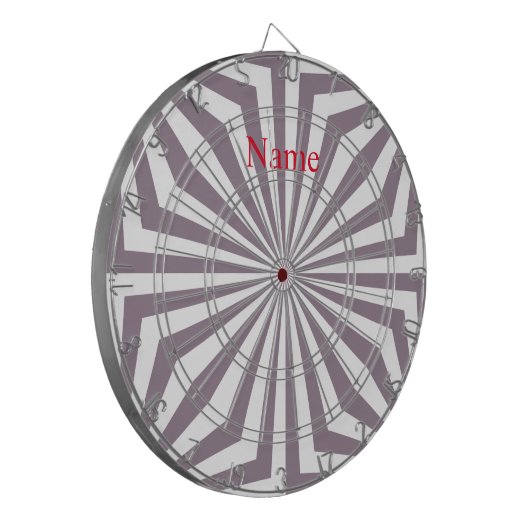 Abstracte Starburst Thunder_Cove Dartbord (Voorkant Links)