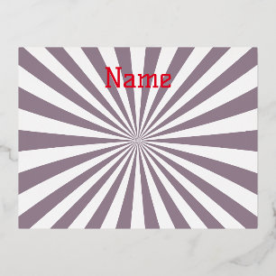 Abstracte Starburst Thunder_Cove Folie Feestdagen Briefkaart