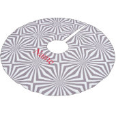 Abstracte Starburst Thunder_Cove Kerstboom Rok (Gekanteld)