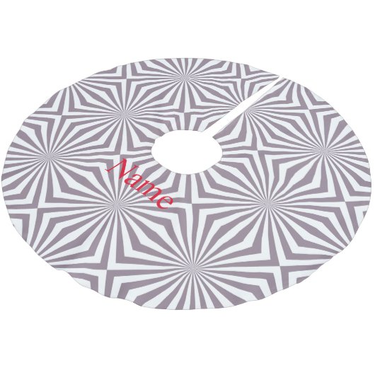 Abstracte Starburst Thunder_Cove Kerstboom Rok (Gekanteld)