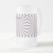 Abstracte Starburst Thunder_Cove Matglas Bierpul (Voorkant rechts)