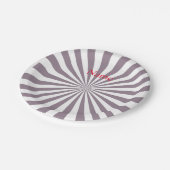 Abstracte Starburst Thunder_Cove Papieren Bordje (Gekanteld)