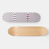 Abstracte Starburst Thunder_Cove Persoonlijk Skateboard (Horizontaal)