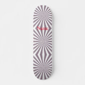 Abstracte Starburst Thunder_Cove Persoonlijk Skateboard (Voorkant)