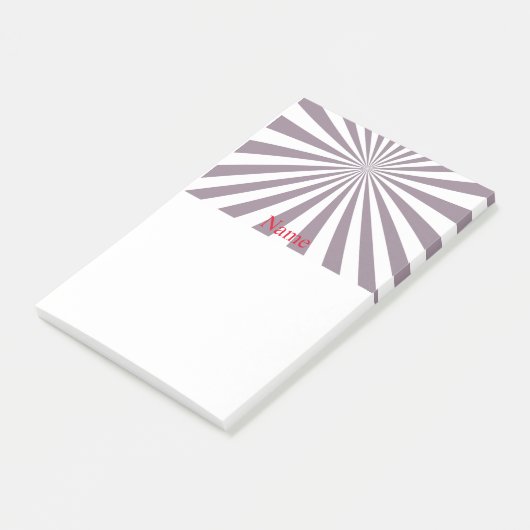 Abstracte Starburst Thunder_Cove Post-it® Notes (Schuin)