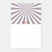 Abstracte Starburst Thunder_Cove Post-it® Notes (Voorkant)