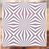 Abstracte Starburst Thunder_Cove Raamsticker (Vel 2)