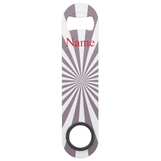 Abstracte Starburst Thunder_Cove Speed Flessenopener (Voorkant)