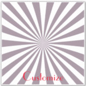 Abstracte Starburst Thunder_Cove Sticker (Voorkant)