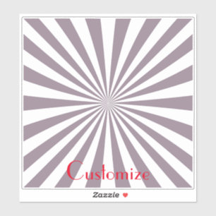 Abstracte Starburst Thunder_Cove Sticker