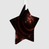 Abstracte Starlight Acrylic Star Ornament (voorkant)
