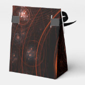 Abstracte Starlight-kunst Bedankdoosjes (Achterkant)