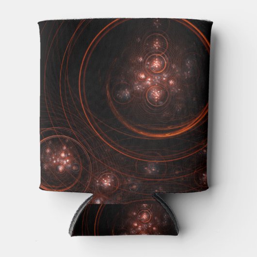 Abstracte Starlight-kunst Blikjeskoeler (Voorkant)