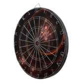 Abstracte Starlight-kunst Dartbord (Voorkant Rechts)