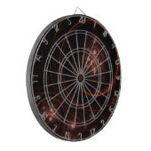 Abstracte Starlight-kunst Dartbord (Voorkant Links)
