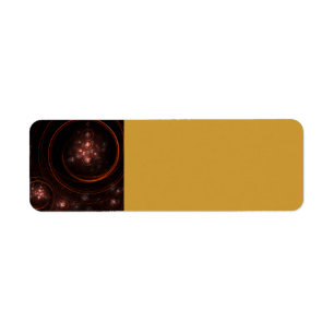 Abstracte Starlight-kunst Etiket