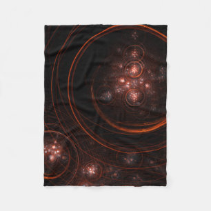 Abstracte Starlight-kunst Fleece Deken
