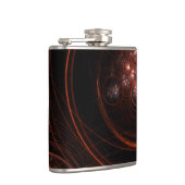 Abstracte Starlight-kunst Heupfles (Rechts)