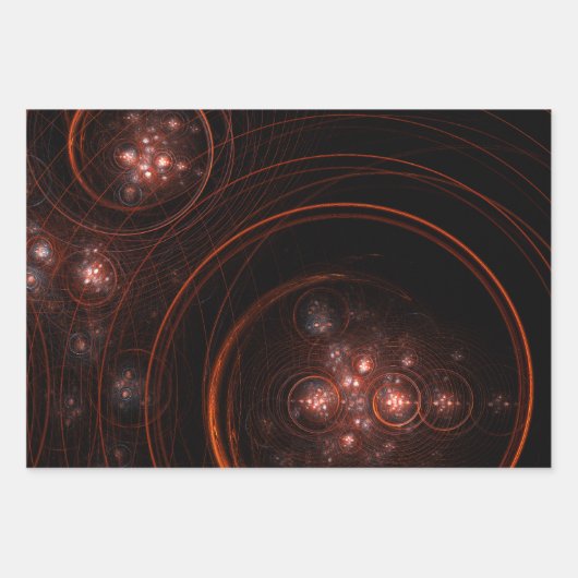 Abstracte Starlight-kunst Inpakpapier Vel (Voorkant)